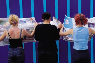 Newspaper readers