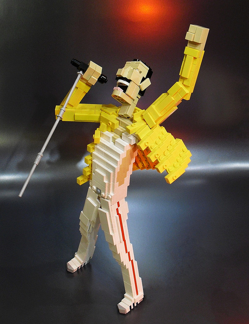 Because It's Monday, You Need a Lego Freddy Mercury